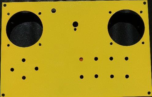 AMP ~ Top Box ~ Pianted front panel