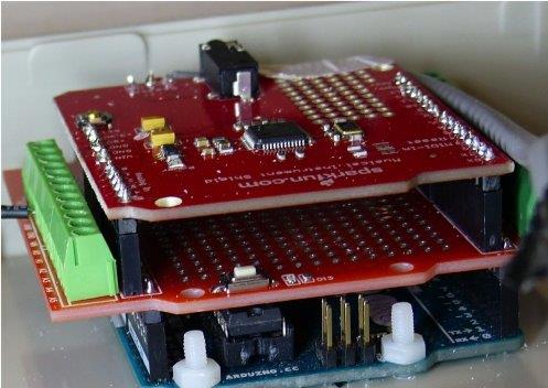 AMPS ~ top Box ~ Arduino sheild stack
