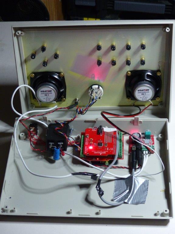 AMPs ~ Top Box ~ Internals ~ partially wired
